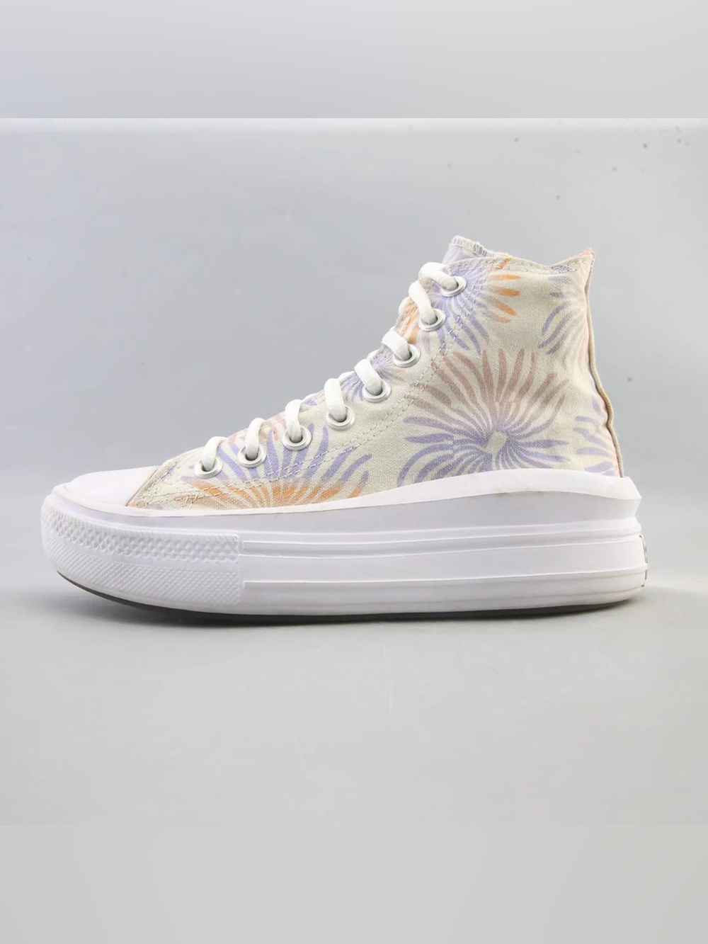 Converse CTAS Move Hi Ultraviolet Peach Dream High Top Platform Sneakers